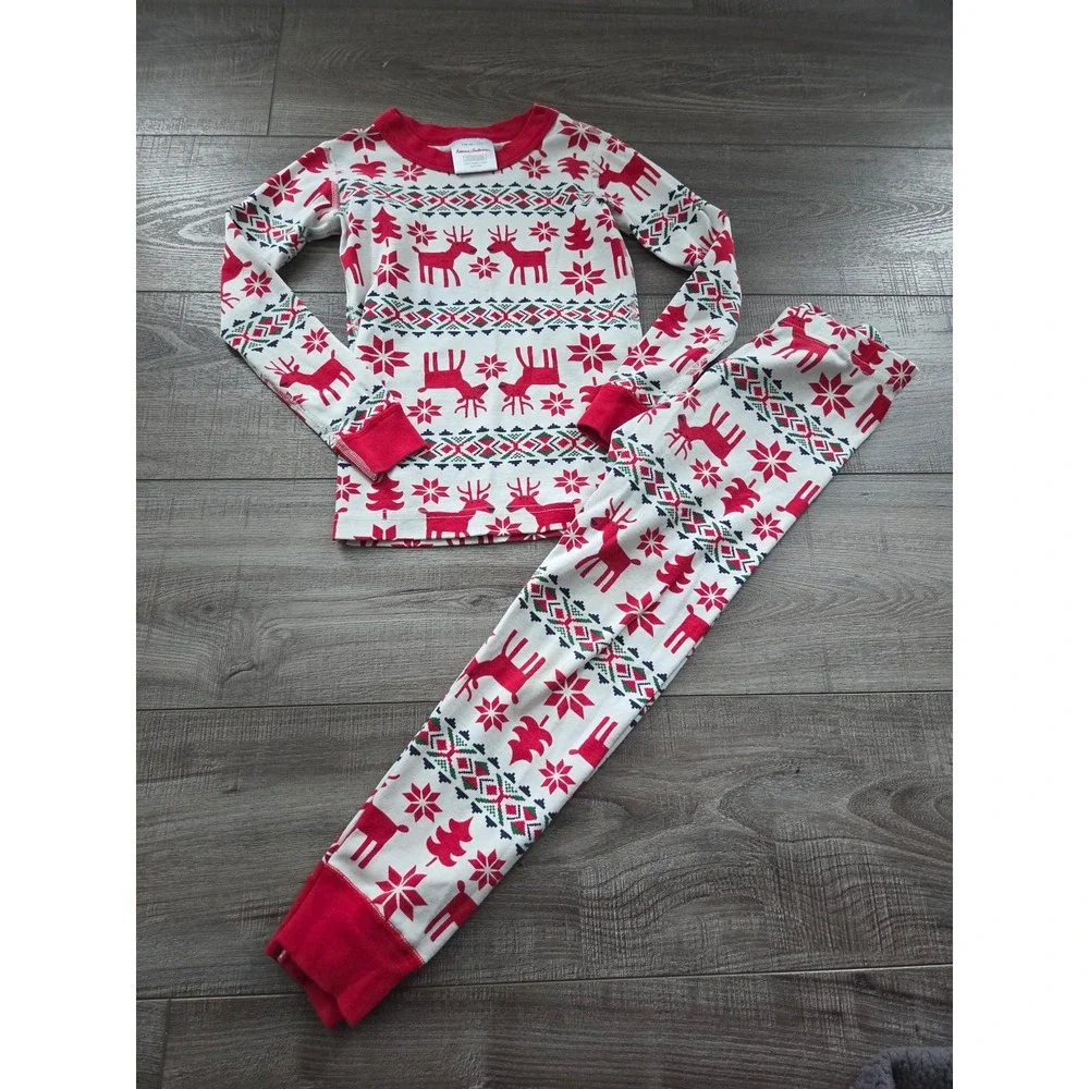 Hannah andersson toddler holiday pajamas size‎ 5t